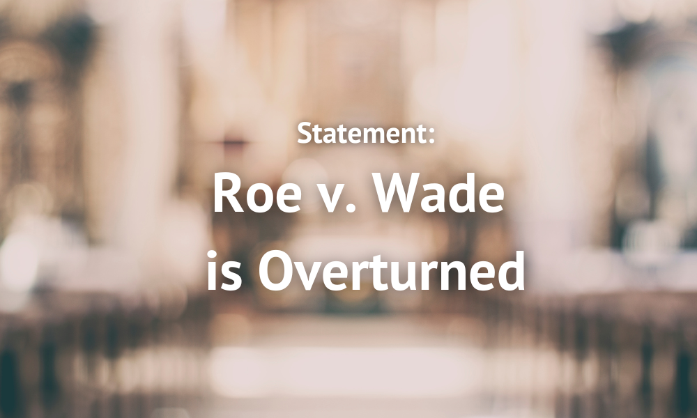 Statement On U.S. Supreme Court Ruling In Dobbs V. Jackson Women’s ...